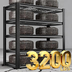 REIBII Garage Shelving 3200LBS, 5-Tier Storage Shelves, Adjustable Industrial - Image 5