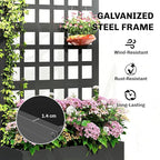 Outsunny Galvanized Raised Garden Bed - Image 3