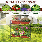 Raised Garden Beds with Legs, Elevated Planter Box Outdoor - Image 8