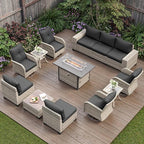 13-Piece Outdoor Patio Furniture Set by MuphyersPatioFurniture