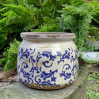 Flower Pot, Vintage Ceramic Pot - Image 4