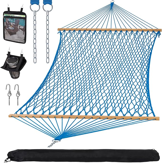 SUNCREAT Polyester Rope Hammock by SUNCREAT