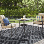 SAND MINE Waterproof Outdoor Rug 5x8 ft, Plastic Reversible Rug, Modern Area Rug - Image 5