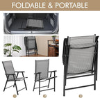 Yaheetech Patio Dining Chairs Set of 2 - Image 4