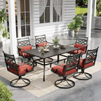 Sophia and William Swivel Patio Dining Set by SophiaWilliam
