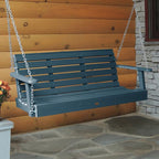 Highwood Weatherly Porch Swing, 4 Feet, Nantucket Blue - Image 2
