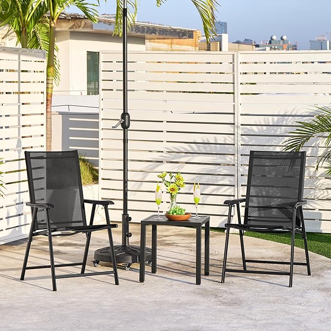 Yaheetech Patio Dining Chairs Set of 2 - Image 9