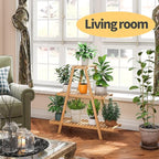 Bamboo Plant Stand - Image 4