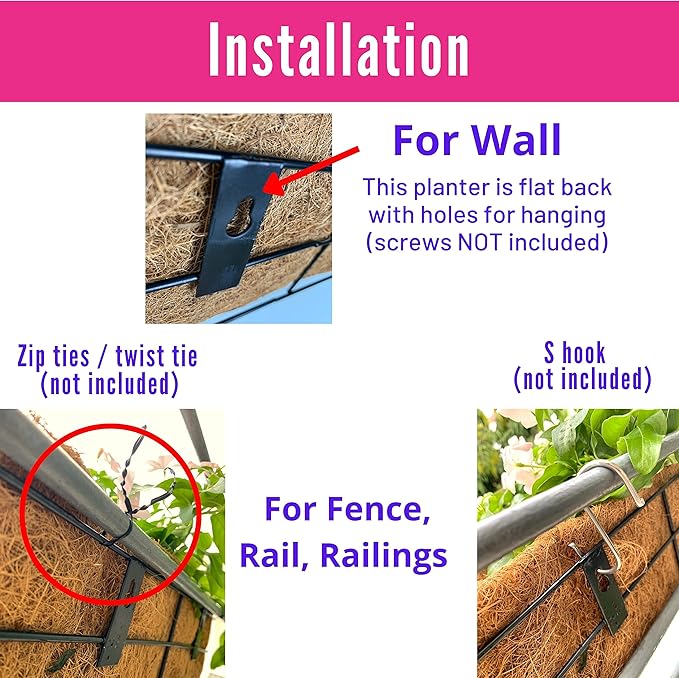 LaLaGreen Wall Mounted Planters - Image 4