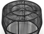 Furniture of America Ysar Boho Rattan Round Coffee Table Outdoor - Image 14