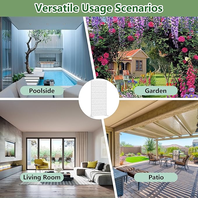 Casaphoria Metal Privacy Screen Outdoor - Image 7