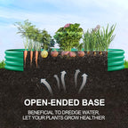 Land Guard Galvanized Raised Garden Bed Kit, Galvanized Planter Raised Garden - Image 3
