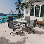 MELLCOM 37''x37'' Outdoor Dining Table - Image 7