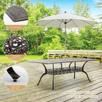 Outdoor Patio Dining Table - Image 5