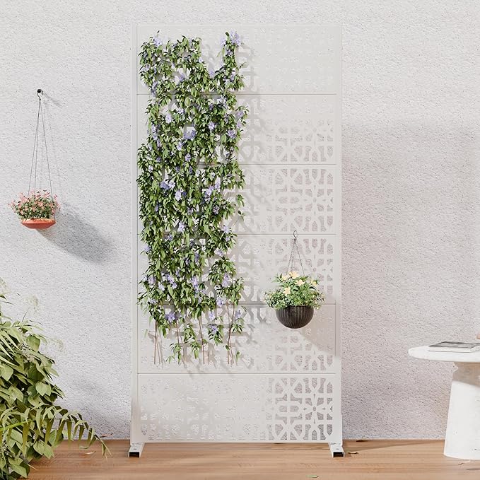 Casaphoria Metal Privacy Screen Outdoor by Casaphoria