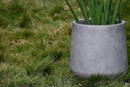 Kante 15.3" Dia Round Concrete Planter, Outdoor Indoor Large Plant Pots - Image 13