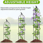 4-Pack 6FT Garden Obelisk Trellis - Image 5
