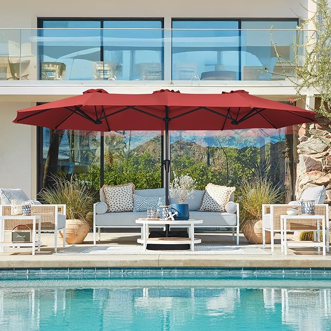 SUPERJARE 13FT Outdoor Umbrella - Image 6