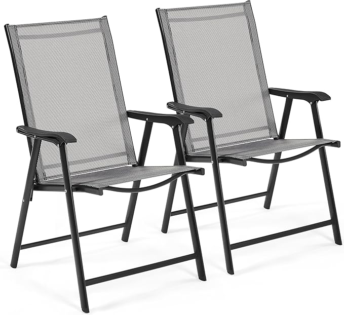 Yaheetech Patio Dining Chairs Set of 2 by Yaheetech