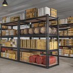 REIBII 40" W Garage Shelving 2000LBS Storage Shelves Adjustable Metal Shelving - Image 6