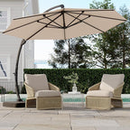 GarveeLife 11FT Cantilever Patio Umbrella - Image 9
