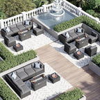 Aoxun 8 Piece Patio Furniture Set - Image 7