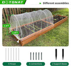 8FT Garden Hoops Grow Tunnel Kit - Image 6