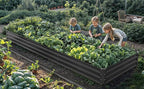 YITAHOME 144x48x12 in Galvanized Raised Garden Bed Kit, Large Metal Planter Box - Image 3