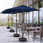 Simple Deluxe 9' Patio Umbrella Outdoor Table Market Yard Umbrella - Image 7