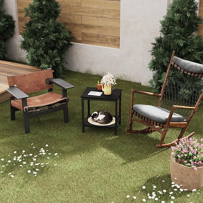 Rectangular Outdoor Side Table - Image 7