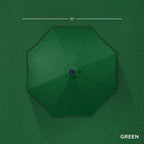 Best Choice Products 10ft Solar Polyester LED Lighted Patio Umbrella w/Tilt - Image 4