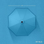 Best Choice Products 10ft Solar LED Offset Cantilever Hanging Market Patio - Image 9