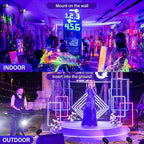 12W Black Lights for Glow Party - Image 4