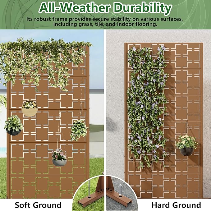 Casaphoria Metal Privacy Screen Outdoor - Image 5