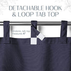 Elrene Home Fashions Matine Weatherproof Tab-Top Indoor/Outdoor Solid Color - Image 5