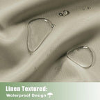 HolidayIdeas Waterproof Outdoor Curtains - Image 2