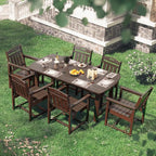 HDPE Outdoor Patio Dining Set - Image 7