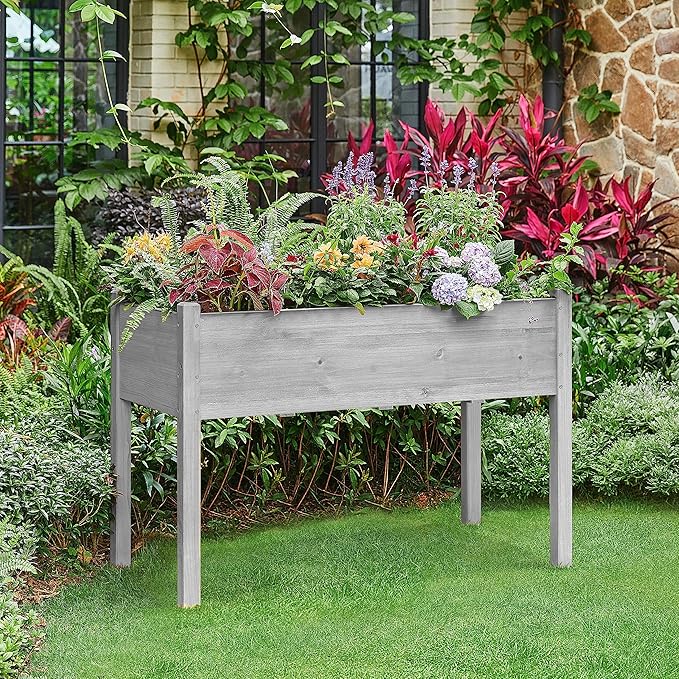 Yaheetech 1pc Raised Garden Bed Outdoor - Image 4