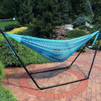 Sunnydaze Handwoven XXL Thick Cord Mayan Double Hammock - Image 9