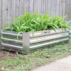 Sunnydaze 11.75" H Raised Metal Garden Bed - Image 7
