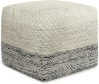 SIMPLIHOME Macie Square Pouf by SimpliHome