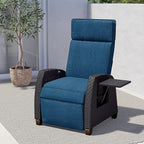Grand patio Outdoor Recliner Chair Patio 150° Lay Flat Recliner - Image 5