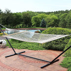 Sunnydaze Cotton Rope Hammock for Outside - Image 7
