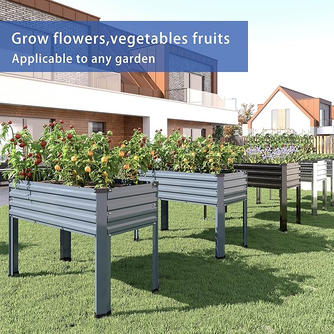2PCS Galvanized Raised Garden Bed - Image 6
