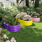 Galvanized Metal Planter Raised Garden Bed Kit - Image 7