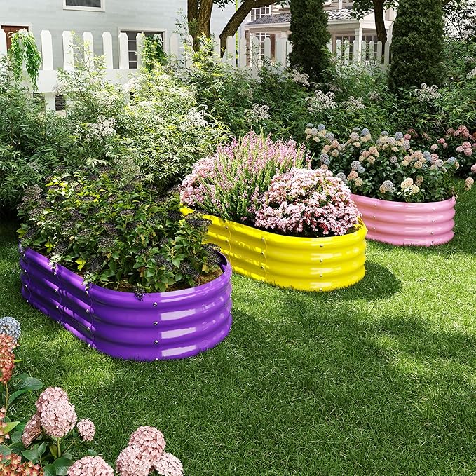 Galvanized Metal Planter Raised Garden Bed Kit - Image 7