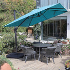 PURPLE LEAF Cantilever Umbrella - Image 2