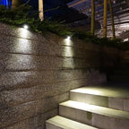 MINI 50X Twin Solar-Powered Cast Aluminium Warm White LED Spotlight 60-100 - Image 7