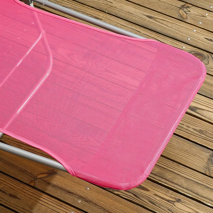 Outsunny 2 Piece Folding Chaise Lounge Chairs, Pool Sun Tanning Chairs - Image 8