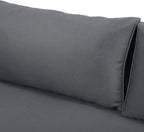 Merax 67.5" Outdoor Patio Daybed 3 Seater Sofa Bed, Acacia Wood Frame - Image 8